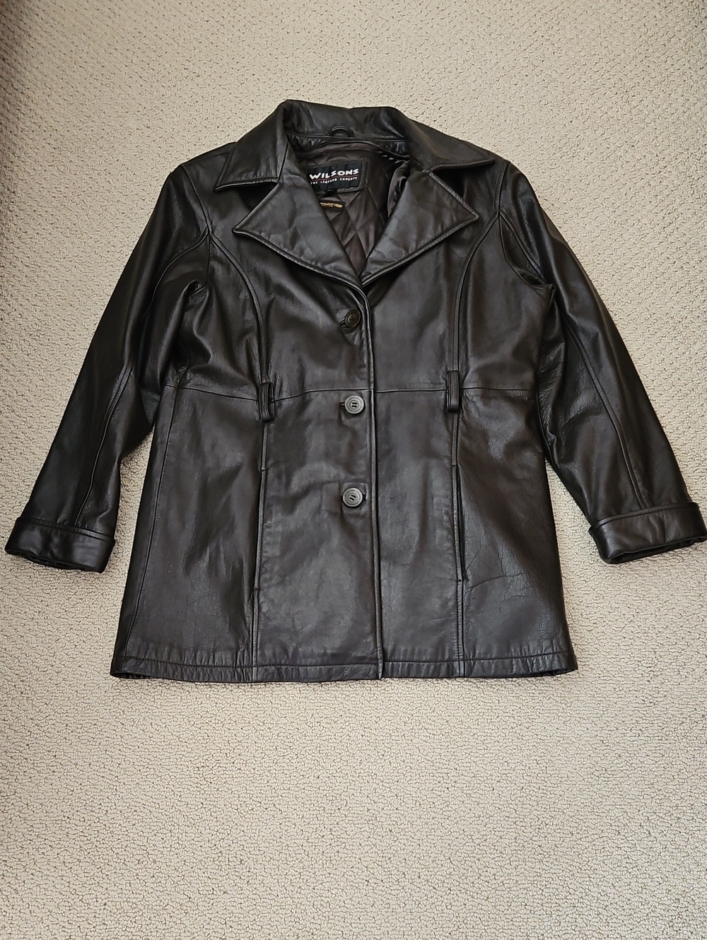 Wilson Leather Trench Jacket
